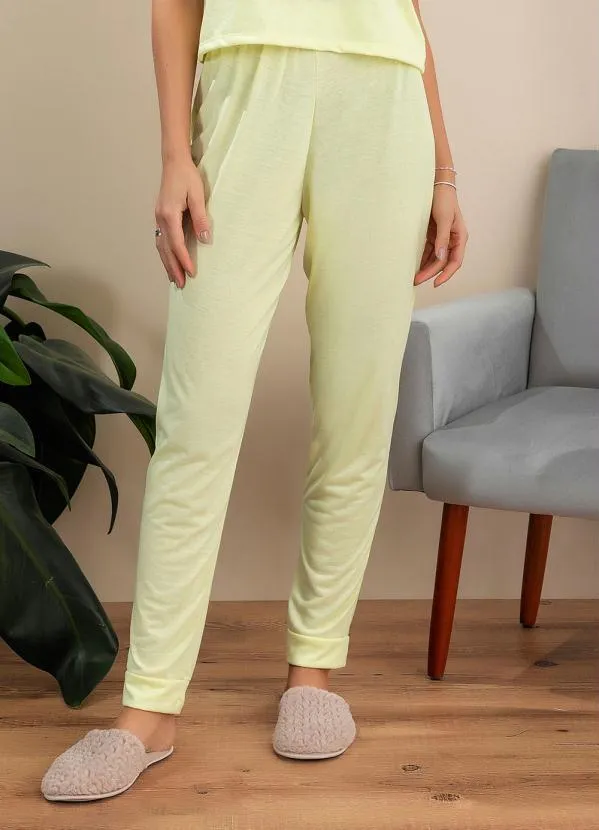 Alma Dolce - Pijama de Alcinha Amarelo 4