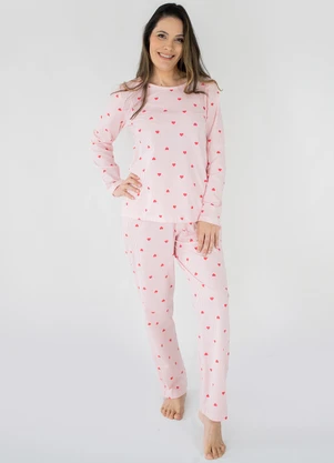 Piante Pijamas - Pijama Feminino Básico Algodão Melissa Bege - PIANTE PIJAMAS
