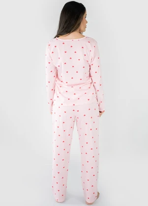 Piante Pijamas - Pijama Feminino Básico Algodão Melissa Bege - PIANTE PIJAMAS
