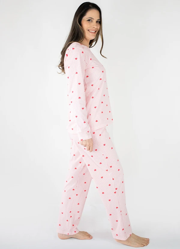 Piante Pijamas - Pijama Feminino Básico Algodão Melissa Bege 3