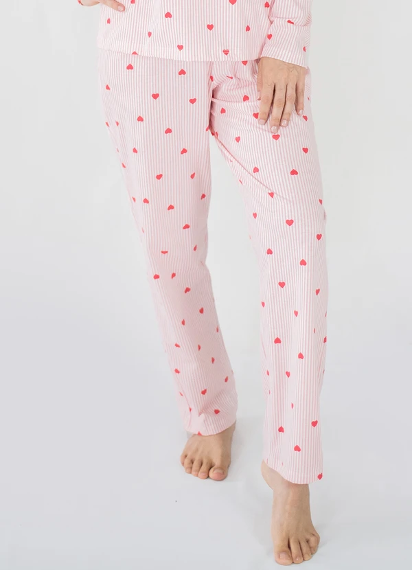 Piante Pijamas - Pijama Feminino Básico Algodão Melissa Bege 5