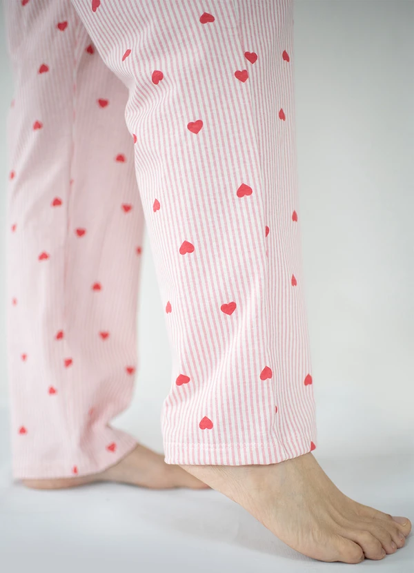 Piante Pijamas - Pijama Feminino Básico Algodão Melissa Bege 7