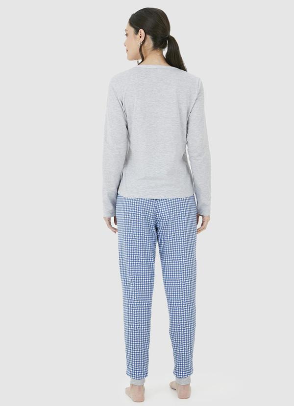 Malwee - Pijama Home Is Where We Are Together  Cinza 2