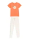 Malwee - Pijama Longo Cereais Laranja - variação: Laranja