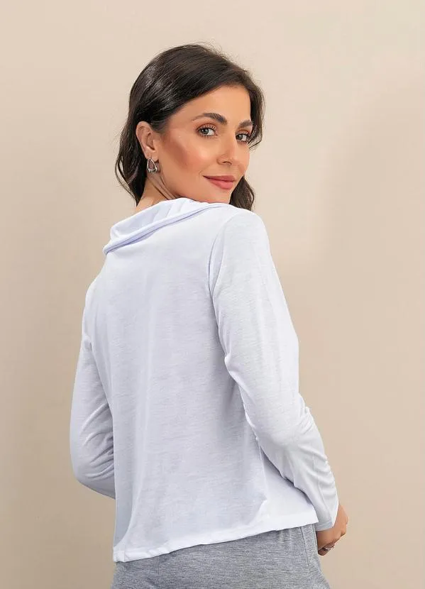 Alma Dolce - Pijama Longo com Gola Mescla 4