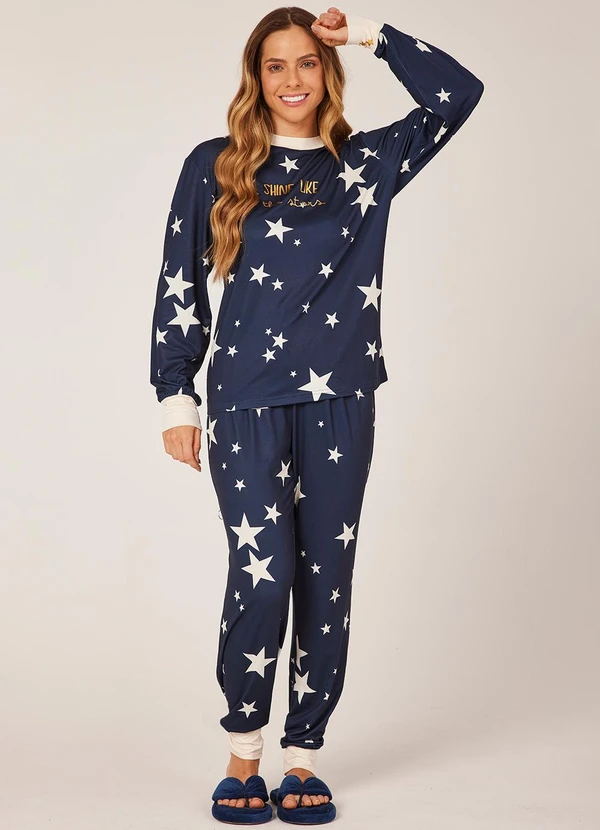 Anna Kock - Pijama Longo Estampado