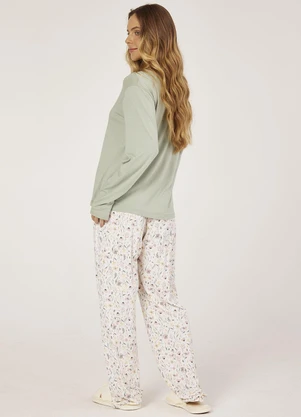 Anna Kock - Pijama Longo Estampado - ANNA KOCK