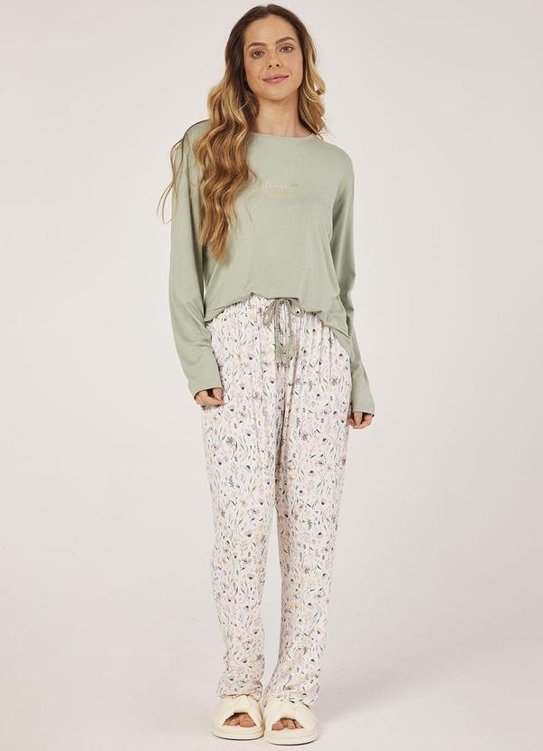 Anna Kock - Pijama Longo Estampado