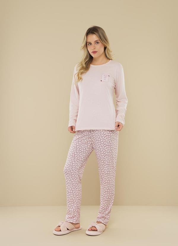 Aurora Joaquina - Pijama Manga Longa Estampado