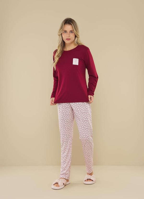 Aurora Joaquina - Pijama Manga Longa Estampado