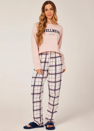 Anna Kock - Pijama Manga Longa Rosa - ANNA KOCK