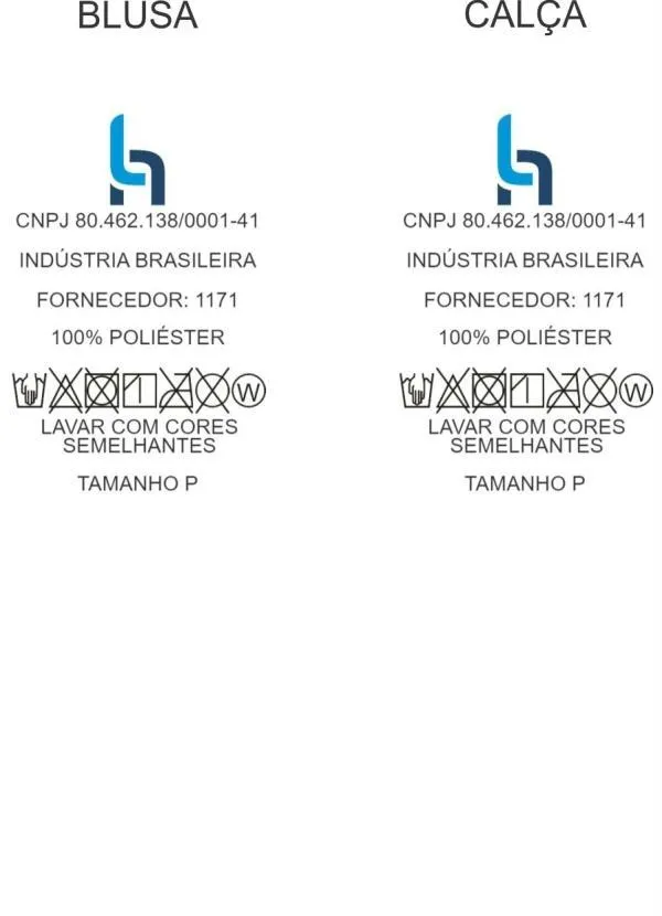 Alma Dolce - Pijama Rosa em Malha de Poliéster 4