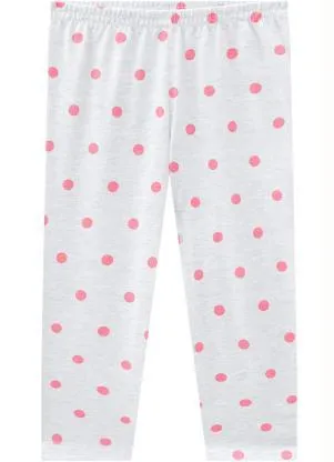 Kyly - Calça Pijama Infantil Feminina Mescla - KYLY