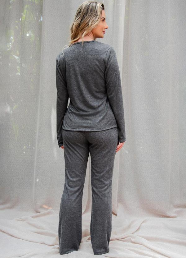 Merengue - Conjunto Street Concept Canelado Cinza 2