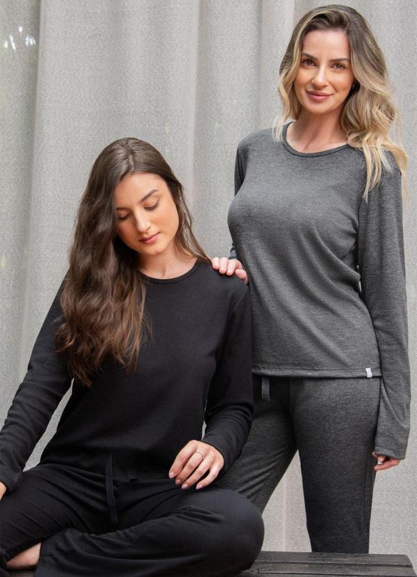 Merengue - Conjunto Street Concept Canelado Cinza 3