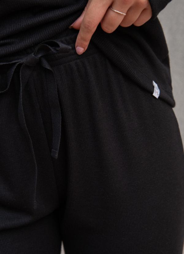 Merengue - Conjunto Street Concept Canelado Preto 5