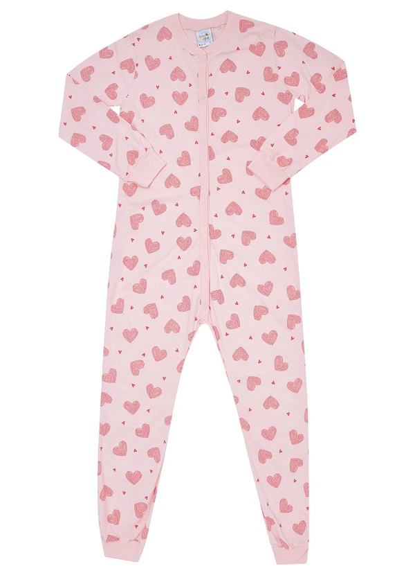 Pulla Bulla - Macacao Moletinho Rosa