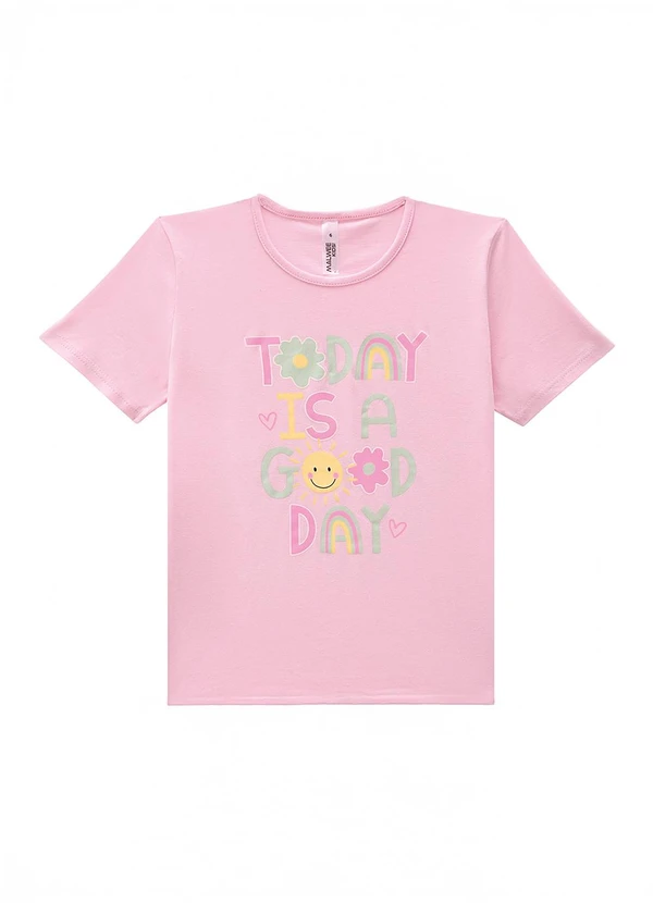 Malwee Kids - Pijama 3 Peças Brilha no Escuro Rosa Claro 4