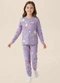 Malwee Kids - Pijama Acessórios que Brilha no Escuro Lavanda - variação: Lavanda