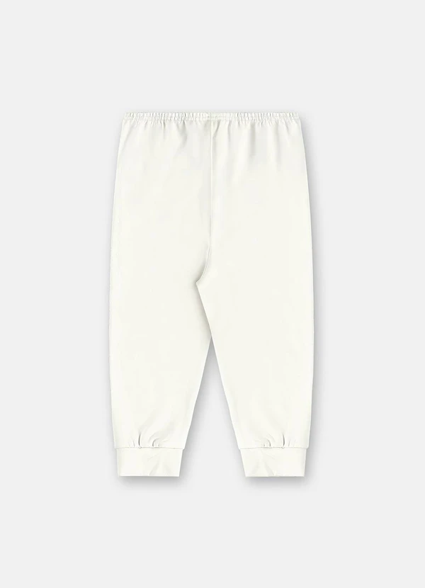 Up Baby - Pijama Bebê Unissex Térmica Branco 4