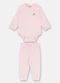 Up Baby - Pijama Bebê Unissex Térmica Rosa - variação:  