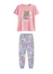 Malwee Kids - Pijama Boa Noite Brilha no Escuro Rosa Claro - variação: Rosa Claro