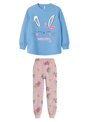 Malwee Kids - Pijama Coelhinho que Brilha no Escuro Azul - MALWEE KIDS