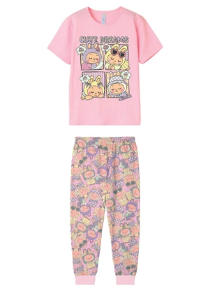 Malwee Kids - Pijama Cute Dreams Rosa Claro - MALWEE KIDS