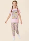 Malwee Kids - Pijama Cute Dreams Off White - variação: Rosa Claro