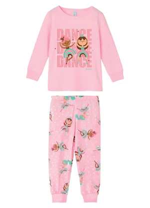 Malwee Kids - Pijama Dance Dance Dance Rosa Claro - MALWEE KIDS