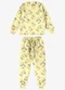 Rovi Kids - Pijama em Pelo Fleece Amarelo - variação: Amarelo