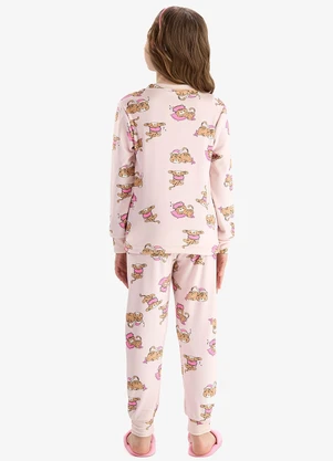 Rovi Kids - Pijama em Pelo Fleece Rosa - ROVI KIDS