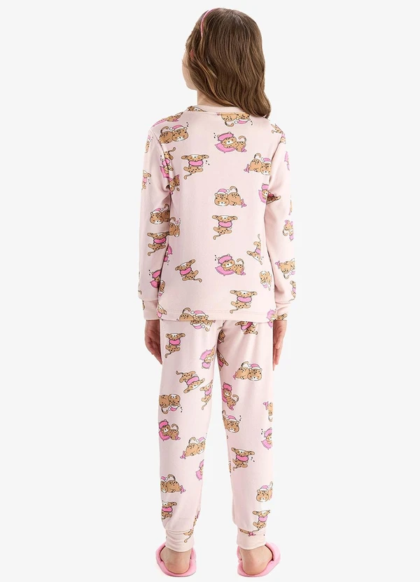 Rovi Kids - Pijama em Pelo Fleece Rosa 2