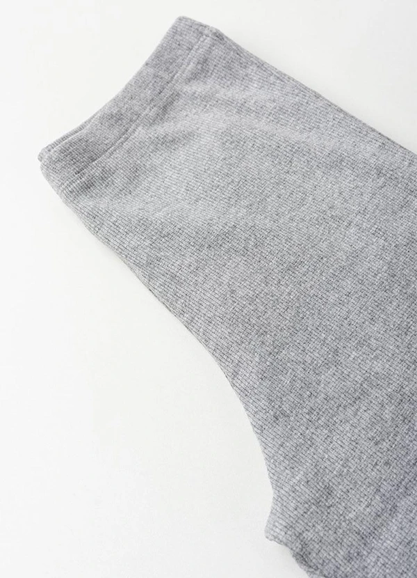 Vida Costeira - Pijama Feminino Algodão Ursinho Clean Mescla 5