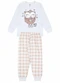 Atelie da Crianca - Pijama Feminino Inverno Coruja Branco - variação: Branco