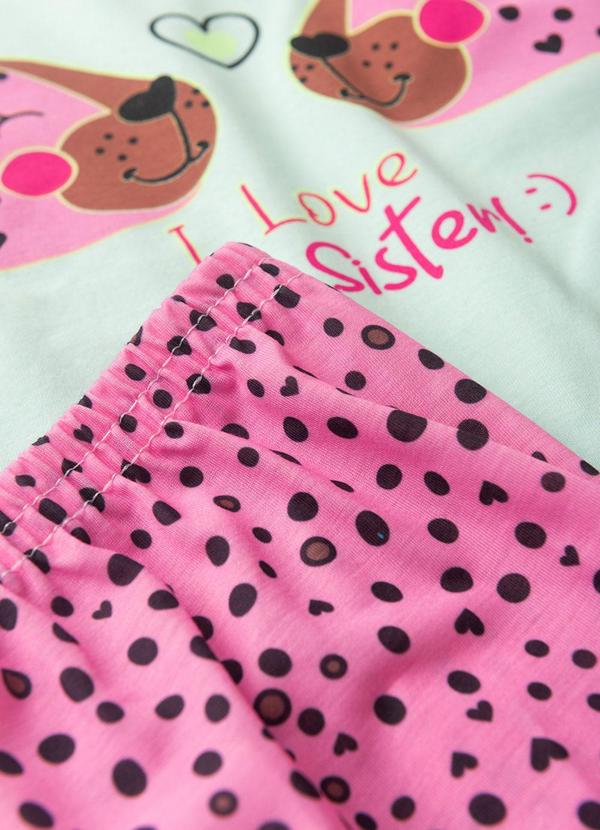 Atelie da Crianca - Pijama Feminino Inverno Onça Azul 3