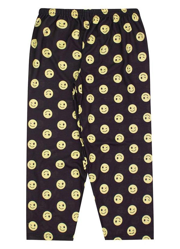 Atelie da Crianca - Pijama Feminino Inverno Smile Cinza 3