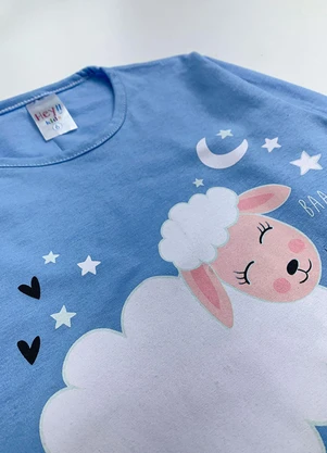 Atelie da Crianca - Pijama Feminino Inverno Sweet Dreams Azul - ATELIE DA CRIANCA