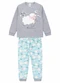 Atelie da Crianca - Pijama Feminino Inverno Sweet Dreams Azul - variação: Cinza