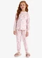 Rovi Kids - Pijama Fleece Comfort Rosa - variação: Rosa
