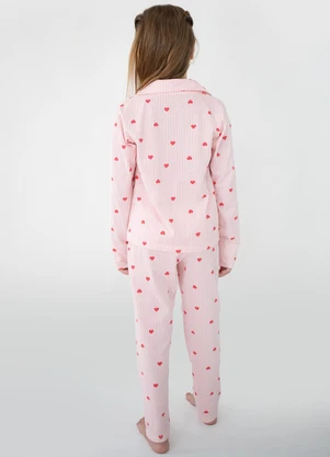 Piante Pijamas - Pijama Infantil Americano Longo Algodão Mel Bege - PIANTE PIJAMAS