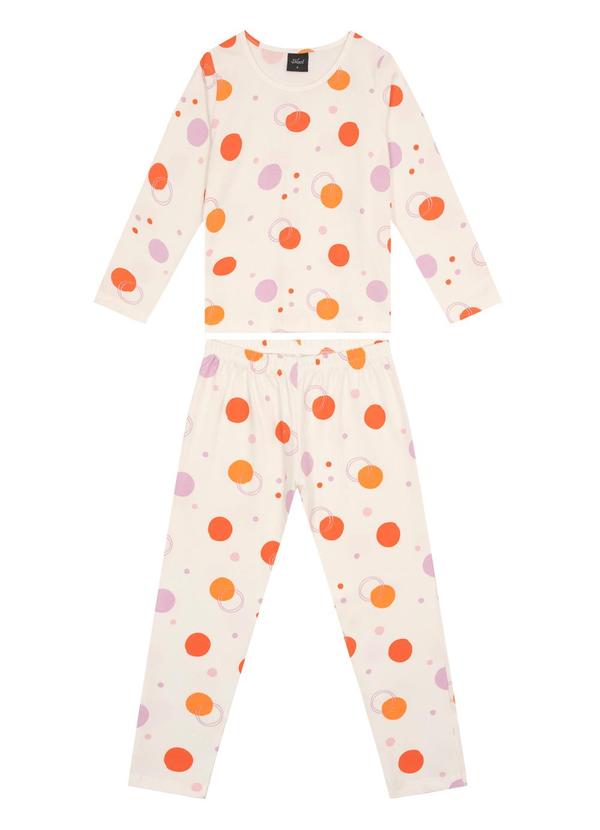 Select - Pijama Infantil Estampado Select Rosa