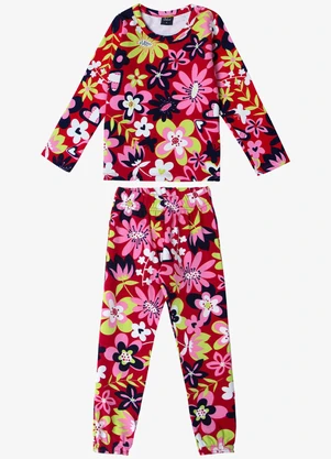 Select - Pijama Infantil Feminino Estapado Verde - SELECT