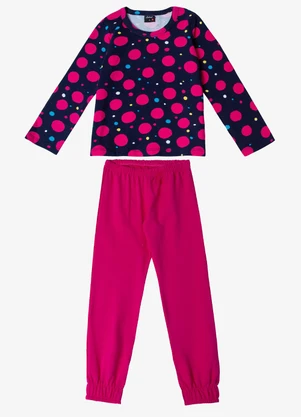 Select - Pijama Infantil Feminino Azul - SELECT