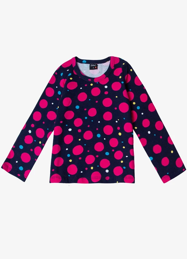 Select - Pijama Infantil Feminino Azul 3