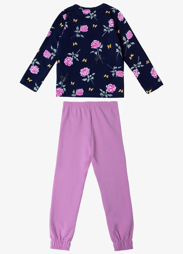 Select - Pijama Infantil Feminino Preto 2