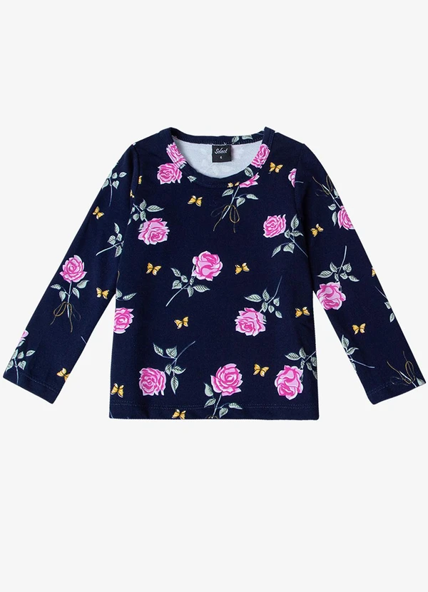 Select - Pijama Infantil Feminino Preto 3