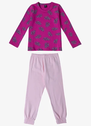 Select - Pijama Infantil Feminino Rosa - SELECT