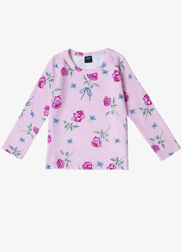 Select - Pijama Infantil Feminino Rosa 3
