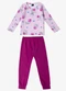 Select - Pijama Infantil Feminino Amarelo - variação: Rosa